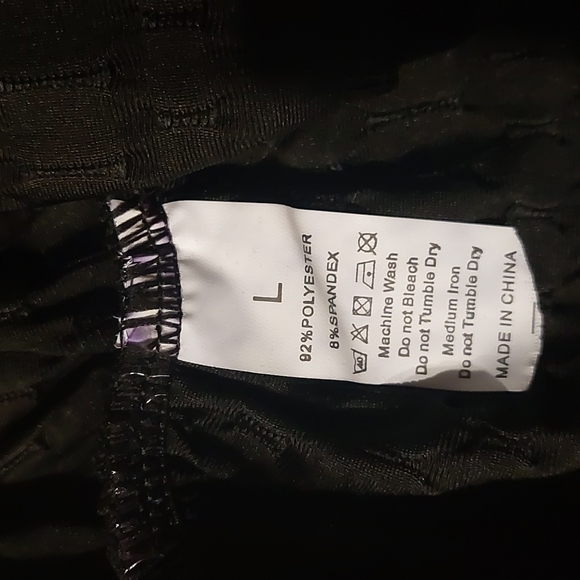 Leggings women's anti cellulite black size L - Picture 8 of 8